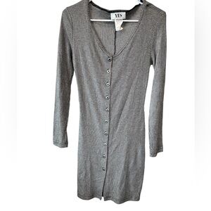 NWT Vintage Yes Clothing Co dress cotton spandex made in USA size M